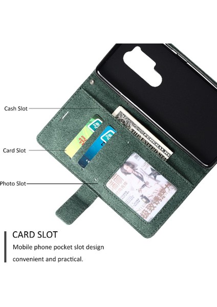 Oneplus 8 Için Kılıf Pro Cüzdan Flip Folio Manyetik Kart Tutucu Kickstand Pu (Yurt Dışından) fırsatları