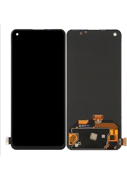Realme Gt Uyumlu LCD Dokunmatik Ekran Çıtasız Siyah (5g)(Tamir Seti )
