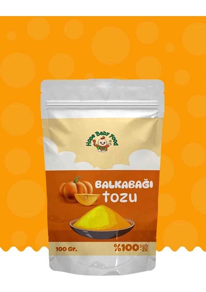 Hope Baby Food Balkabağı Tozu