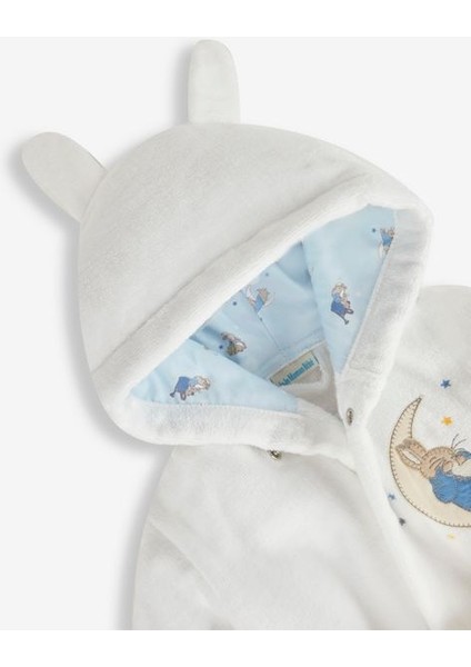 Pamuklu Kapüşonlu Hayvan Figürlü Çocuk Bornoz fiyatları