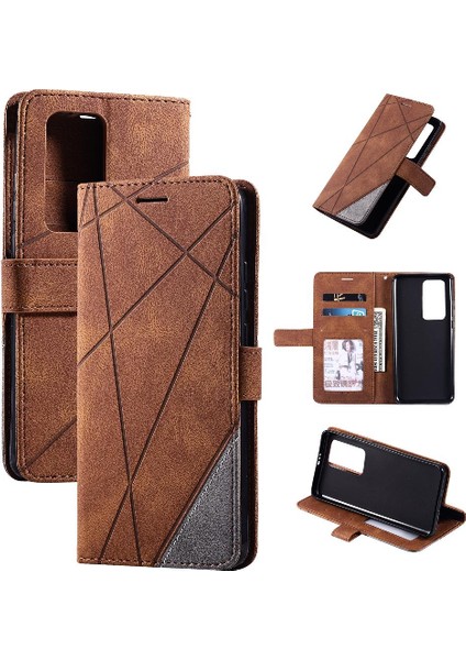Huawei P40 Pro Manyetik Cüzdan Flip Için Kılıf Folio Kart Tutucu Kickstand (Yurt Dışından) fırsatları