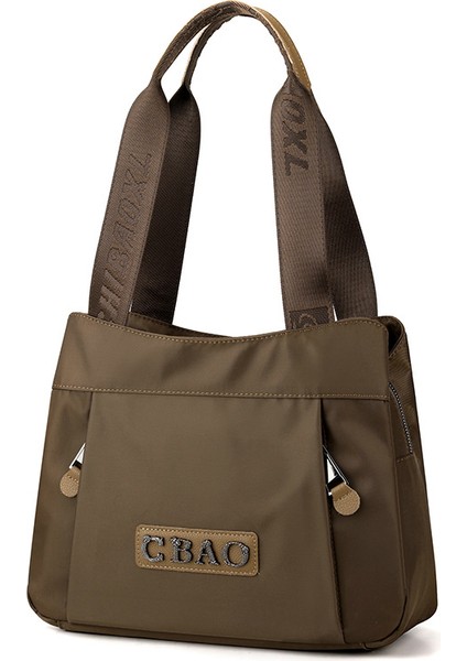 Kızların Oxford Kumaştan Su Geçirmez Omuz Çantası (Yurt Dışından)