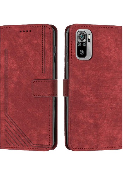 Uyumlu Redmi Not 10 4g/not 10S Cüzdan Kılıf (Yurt Dışından)