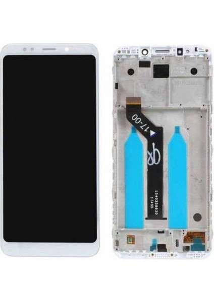Xiaomi Redmi 5 Plus Beyaz Uyumlu Çıtalı LCD Dokunmatik Ekran