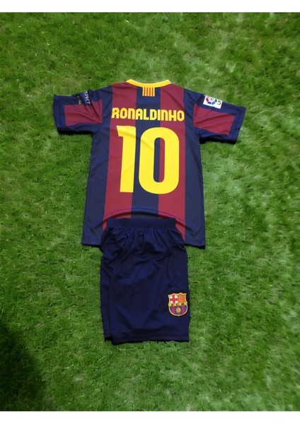 Efsane Barcelona Ronaldinho Çocuk Halı Saha Forması
