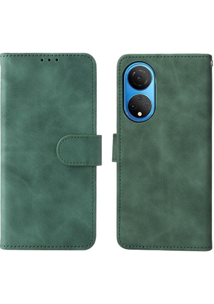 Kart Tutucu Kickstand Deri Folio Flip Case ile Onur X7 Için Kılıf (Yurt Dışından)