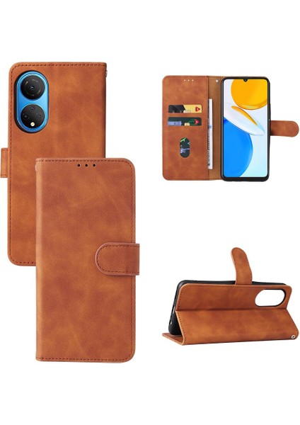 Kart Tutucu Kickstand Deri Folio Flip Case ile Onur X7 Için Kılıf (Yurt Dışından) fiyatları