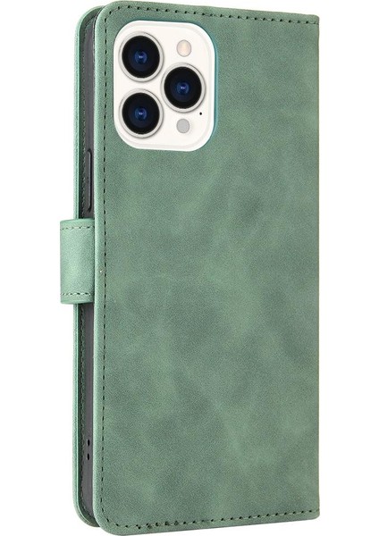 Iphone 13 Için Kılıf Pro Max Tam Koruma Deri Folio Flip Case Kart (Yurt Dışından)