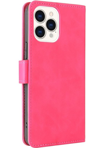 Iphone 13 Için Kılıf Pro Max Tam Koruma Deri Folio Flip Case Kart (Yurt Dışından)