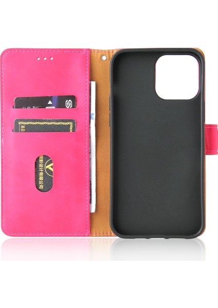 Iphone 13 Için Kılıf Pro Max Tam Koruma Deri Folio Flip Case Kart (Yurt Dışından)