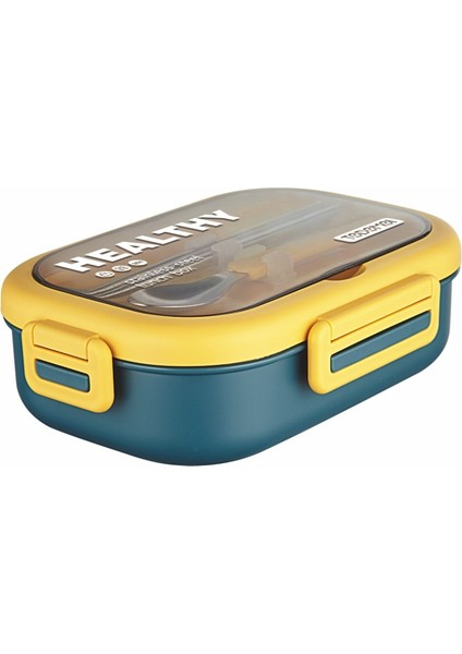 Çatal Bıçaklı Dikdörtgen Öğle Yemeği Kutusu, Öğrenciler ve Ofis Çalışanları Için Taşınabilir Öğle Yemeği Kutusu (Yurt Dışından)