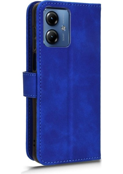 Motorola Moto G14 4g Deri Folio Flip Case Kart Ekleme Için Kılıf (Yurt Dışından) modelleri