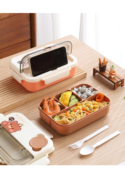 Öğrenci Yemek Kutusu/işe Götürülen Beslenme Çantası, Mikrodalgada Isıtılabilir, Okula/işe/seyahate Uygundur (Yurt Dışından) indirimleri