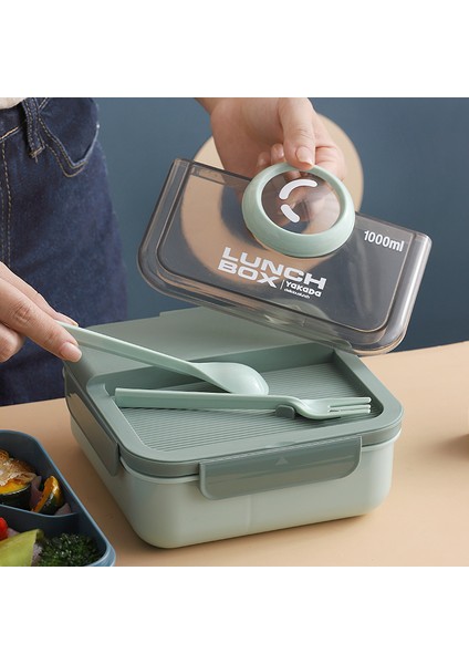 Kaşıklı ve Yemek Çubuklu Öğle Yemeği Kutusu, Mikrodalgada Pişirilebilen Iki Bölmeli Öğle Yemeği Kutusu, Öğrenci Öğle Yemeği Kutusu (Yurt Dışından) fiyatları