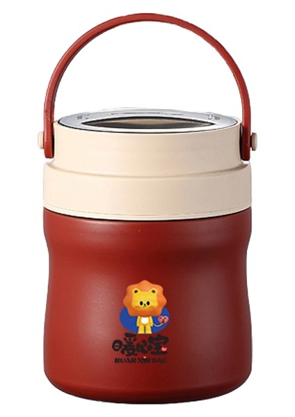 Taşınabilir Yalıtımlı Öğle Yemeği Kutusu 304 Paslanmaz Çelik Tencere, Çatal Bıçak Takımı ile Katmanlı 1l Taşınabilir Öğle Yemeği Kutusu Sızdırmaz Bento Kutu (Yurt Dışından)