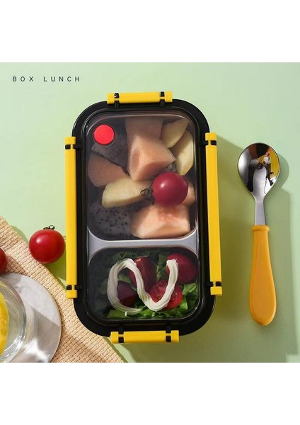 Paslanmaz Çelik Çocuk Öğle Yemeği Kutusu Yemek Kutusu Isı Yalıtım ve Anti-Ütü Bento Kutusu Ilköğretim Okulu Anaokulu Taşınabilir Bölünme Ofis Çalışanları (Yurt Dışından) fiyatları