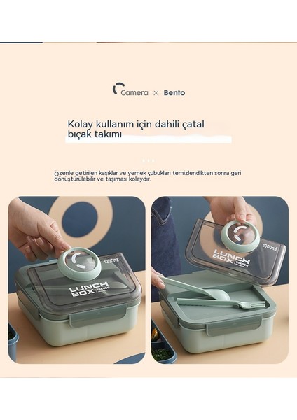 Kaşıklı ve Yemek Çubuklu Öğle Yemeği Kutusu, Mikrodalgada Pişirilebilen Iki Bölmeli Öğle Yemeği Kutusu, Öğrenci Öğle Yemeği Kutusu (Yurt Dışından) fırsatları