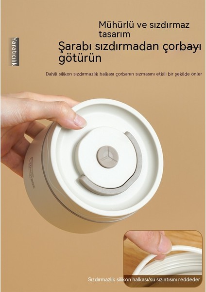 304 Paslanmaz Çelik Yalıtımlı Öğle Yemeği Kutusu Çift Katmanlı Taşınabilir Öğle Yemeği Kutusu Yuvarlak Çok Katmanlı Çalışma Öğrenci Öğle Yemeği Kutusu Kapaklı ve Contalı (Yurt Dışından)