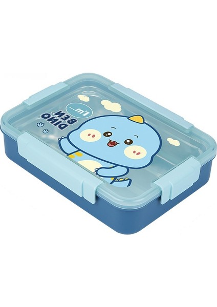 Yalıtımlı Öğle Yemeği Kutusu 304 Gıda Sınıfı Paslanmaz Çelik Öğle Yemeği Kutusu Karikatür Sevimli Öğle Yemeği Kutusu Erkek ve Kız Öğrenciler Için (Yurt Dışından)