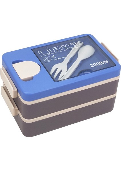Ofis Çalışanları Için Çift Katmanlı, Mühürlü Öğle Yemeği Kutusu ve Öğrenciler Için Bölmeli Öğle Yemeği Kutusu (Yurt Dışından)