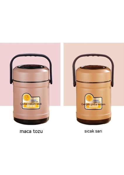 304 Paslanmaz Çelik Vakumlu Isı Yalıtımlı Öğle Yemeği Kutusu Büyük Kapasiteli Tencere Üç Katmanlı Çok Katmanlı Pirinç Kovası Öğrenci Bento Kutusu Sofra Takımı (Yurt Dışından) fırsatları