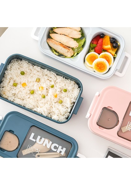 Plastik Bölünmüş Öğle Yemeği Kutusu Öğle Yemeği Kutusu Öğrenci Meyve Taşınabilir Yemek Kabı (Yurt Dışından) fiyatları