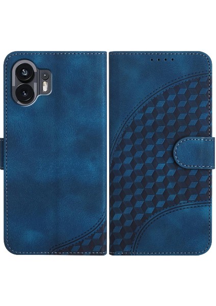 Nothing Kılıf Telefon 2 Flip Iş Manyetik Kart Tutucu Pu Deri (Yurt Dışından)