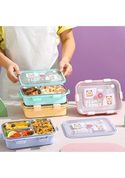 Paslanmaz Çelik Öğle Yemeği Kutusu, Iki Bölmeli Öğle Yemeği Kutusu, Öğrenciler ve Ofis Çalışanları Için Öğle Yemeği Kutusu (Yurt Dışından) fiyatları