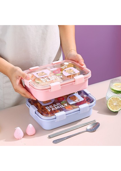 Paslanmaz Çelik Öğle Yemeği Kutusu, Iki Bölmeli Öğle Yemeği Kutusu, Öğrenciler ve Ofis Çalışanları Için Öğle Yemeği Kutusu (Yurt Dışından) modelleri