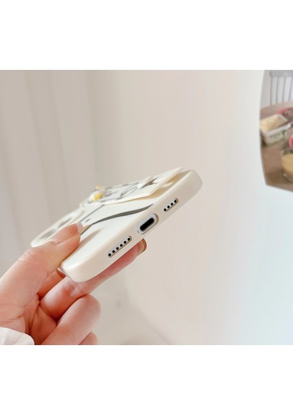 IPhone Xs/xr/11/12/13/14/15 Telefon Kılıfı, Sevimli Ördek Bilekliği Tutucu (Yurt Dışından) fırsatları