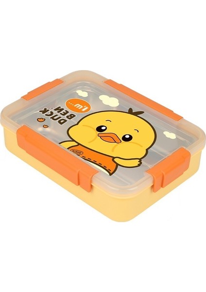 Yalıtımlı Öğle Yemeği Kutusu 304 Gıda Sınıfı Paslanmaz Çelik Öğle Yemeği Kutusu Karikatür Sevimli Öğle Yemeği Kutusu Erkek ve Kız Öğrenciler Için (Yurt Dışından)