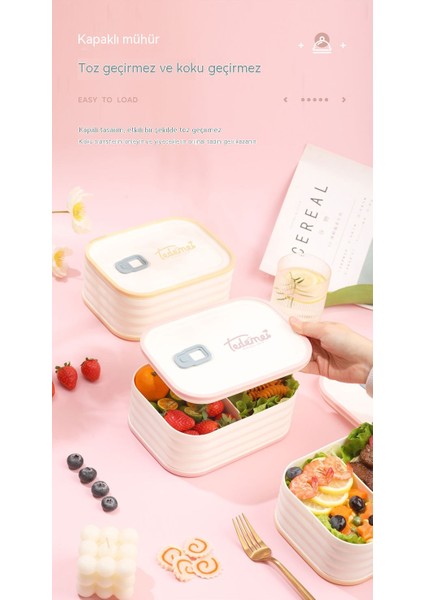 Mikrodalga Öğle Yemeği Kutusu, Ofis Çalışanı Öğle Yemeği Kutusu, Mühürlü Öğrenci Plastik Bölmeli Öğle Yemeği Kutusu (Yurt Dışından) modelleri