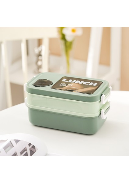 Plastik Bölünmüş Öğle Yemeği Kutusu Öğle Yemeği Kutusu Öğrenci Meyve Taşınabilir Yemek Kabı (Yurt Dışından) indirimleri