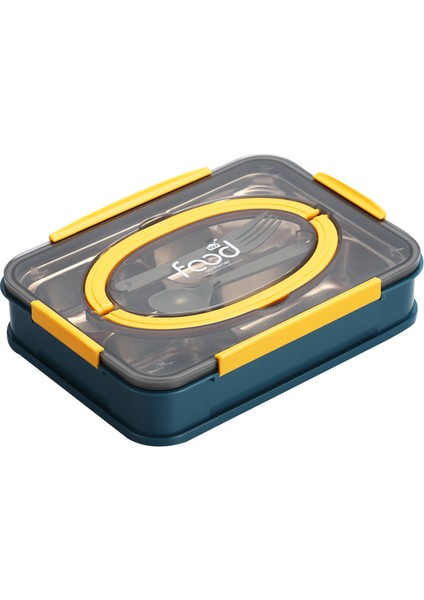 304 Paslanmaz Çelik Taşınabilir Öğle Yemeği Kutusu, Çorba Kasesi, Kaşık ve Yemek Çubukları, Öğrenci Öğle Yemeği Kutusu, Iş Öğle Yemeği Kutusu (Yurt Dışından)