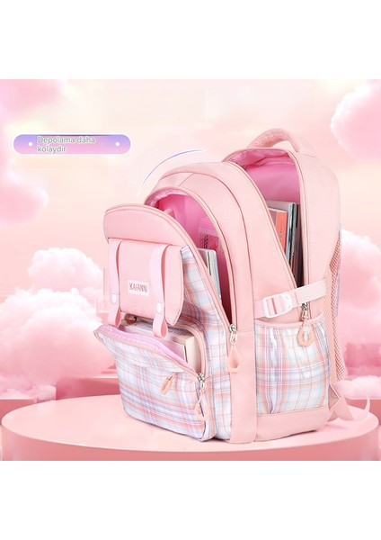 Kızlar Sırt Çantası, Çocuklar Için Büyük Kapasiteli Rahat Omuz Çantası (Yurt Dışından) fiyatları