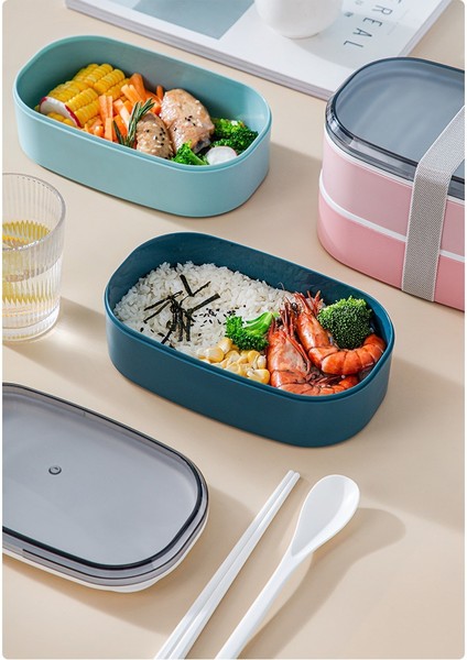 Japon Öğle Yemeği Kutusu, Ofis Çalışanları ve Öğrenciler Için Çift Katmanlı Öğle Yemeği Kutusu, Büyük Kapasiteli Öğle Yemeği Kutusu (Yurt Dışından) indirimleri