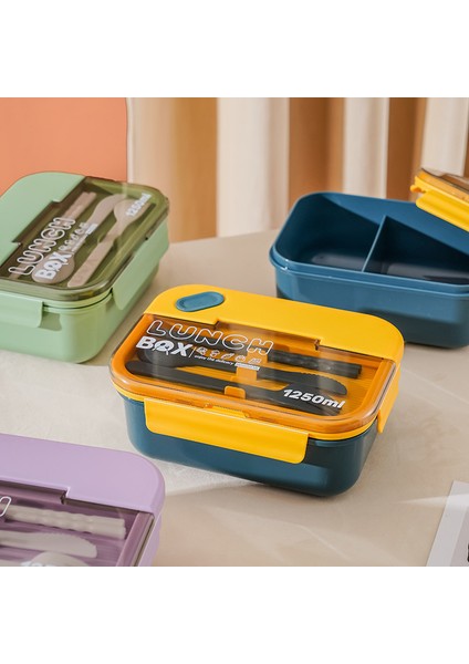 Öğle Yemeği Kutusu Plastik Mikrodalga Öğle Yemeği Kutusu Öğrenci Ofis Çalışanı Yemek Kabı Sofra Takımı (Yurt Dışından) fiyatları