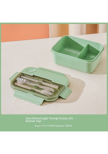 Öğle Yemeği Kutusu Plastik Mikrodalga Öğle Yemeği Kutusu Öğrenci Ofis Çalışanı Yemek Kabı Sofra Takımı (Yurt Dışından) modelleri