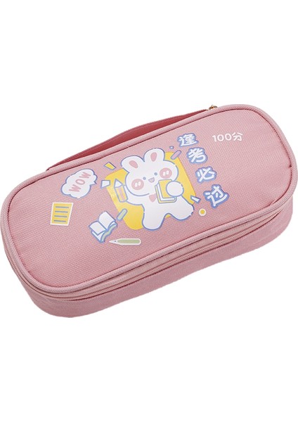 Büyük Kapasiteli Çok Katmanlı Kırtasiye Çantası, Yüksek Görünümlü Kadın Karikatürü, Sevimli Çok Fonksiyonlu Kalem Çantası, Taşınabilir Kırtasiye Çantası, Kalem Kutusu (Yurt Dışından) fiyatları