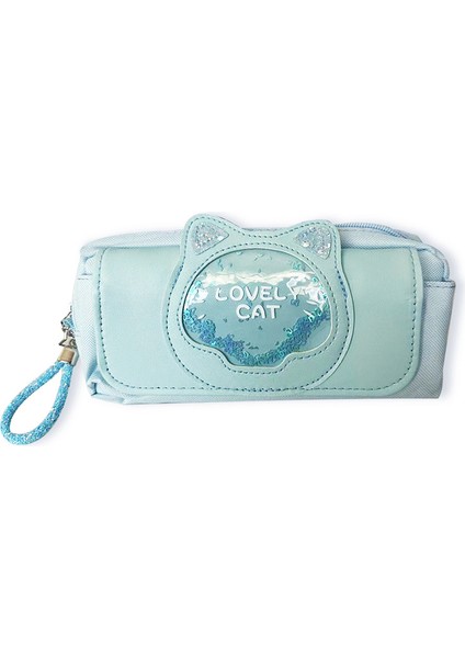 Öğrenci Büyük Kapasiteli Tavşan Kırtasiye Malzemesi Saklama Kutusu Kalem Yaratıcı Sevimli Tuval Bataklık Kalem Çantası (Yurt Dışından)