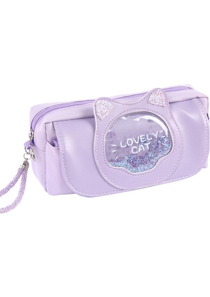 Öğrenci Büyük Kapasiteli Tavşan Kırtasiye Malzemesi Saklama Kutusu Kalem Yaratıcı Sevimli Tuval Bataklık Kalem Çantası (Yurt Dışından) fiyatları