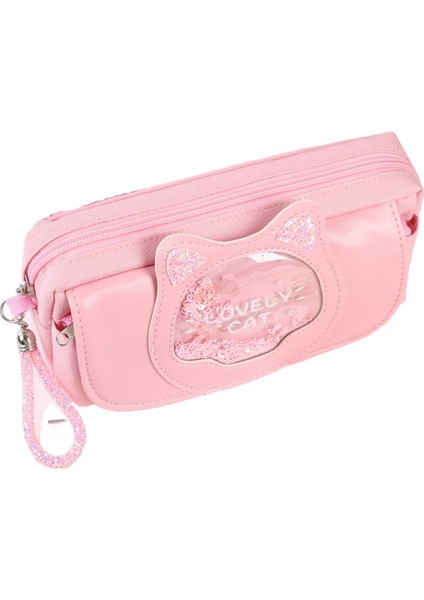 Öğrenci Büyük Kapasiteli Tavşan Kırtasiye Malzemesi Saklama Kutusu Kalem Yaratıcı Sevimli Tuval Bataklık Kalem Çantası (Yurt Dışından) modelleri