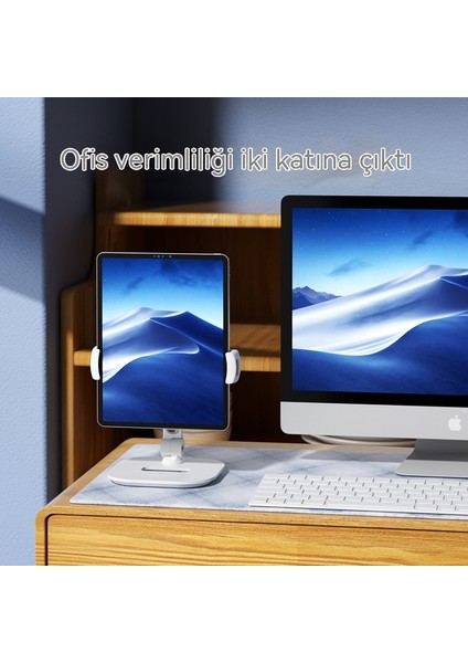 Alüminyum Alaşımlı Cep Telefonu Standı Tablet Masaüstü Standı Katlanır 360 Derece Dönen Stand (Yurt Dışından) fiyatları
