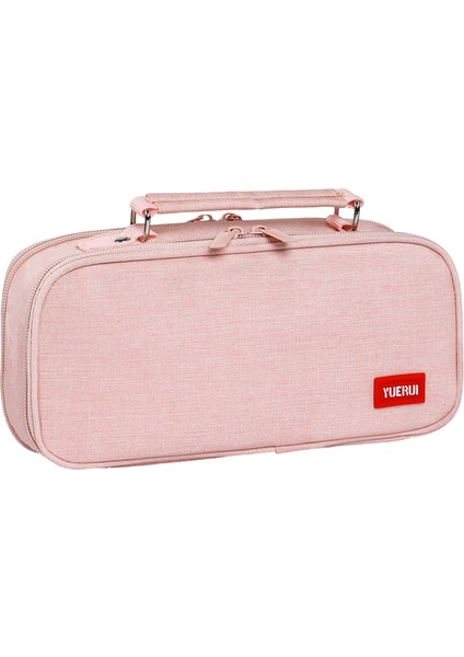 Öğrenci Büyük Kapasiteli Kalem Kutusu Kırtasiye Çantası Oxford Kumaş Çok Katmanlı Kalem Kutusu Çift Fermuarlı Kalem Çantası Yaratıcı (Yurt Dışından) modelleri