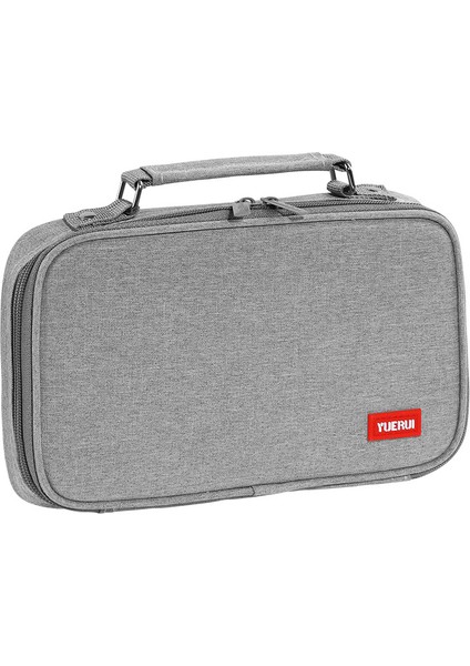 Öğrenci Kalem Çantası Büyük Tuval Büyük Kapasiteli Kırtasiye Kutusu Yaratıcı Çok Fonksiyonlu Kalem Kutusu Taşınabilir (Yurt Dışından)