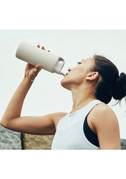 Japon Vakum Ağız Spor Termos Bardak Taşınabilir 550ML Hassas Termos Şişesi (Yurt Dışından)