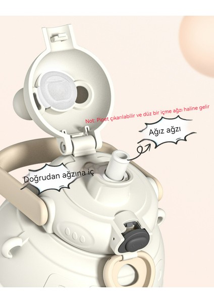 Tritan Plastik Büyük Göbek Bardak/öğrenci Taşınabilir Taşıma Tutama Sızdırmaz Su Bardağı (Yurt Dışından) indirimleri