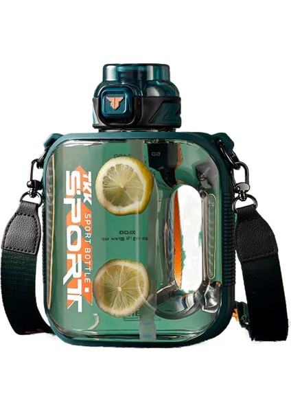 Tritan Büyük Kapasiteli Açık Spor Su Isıtıcısı/kapalı Fitness Ton Ton Kova Su Isıtıcısı/öğrenci Spor Su Bardağı (Yurt Dışından)