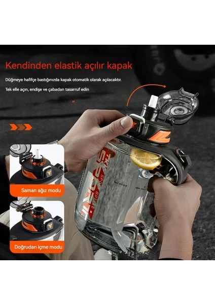 Tritan Büyük Kapasiteli Açık Spor Su Isıtıcısı/kapalı Fitness Ton Ton Kova Su Isıtıcısı/öğrenci Spor Su Bardağı (Yurt Dışından) modelleri