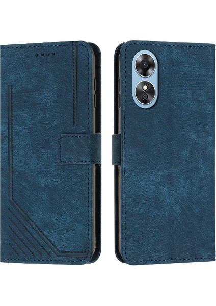Uyumlu Oppo A17 4G/A17K Cüzdan Kılıfı (Yurt Dışından)